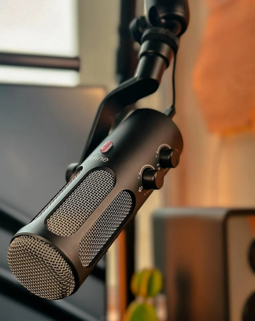 شحن فوري FIFINE Tank3 Dynamic USB/XLR Pro Microphone