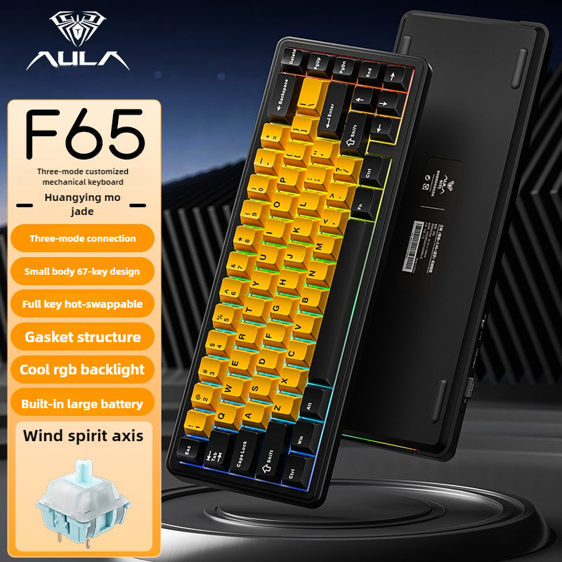 AULA F65 Gaming Mechanical Wireless Keyboard