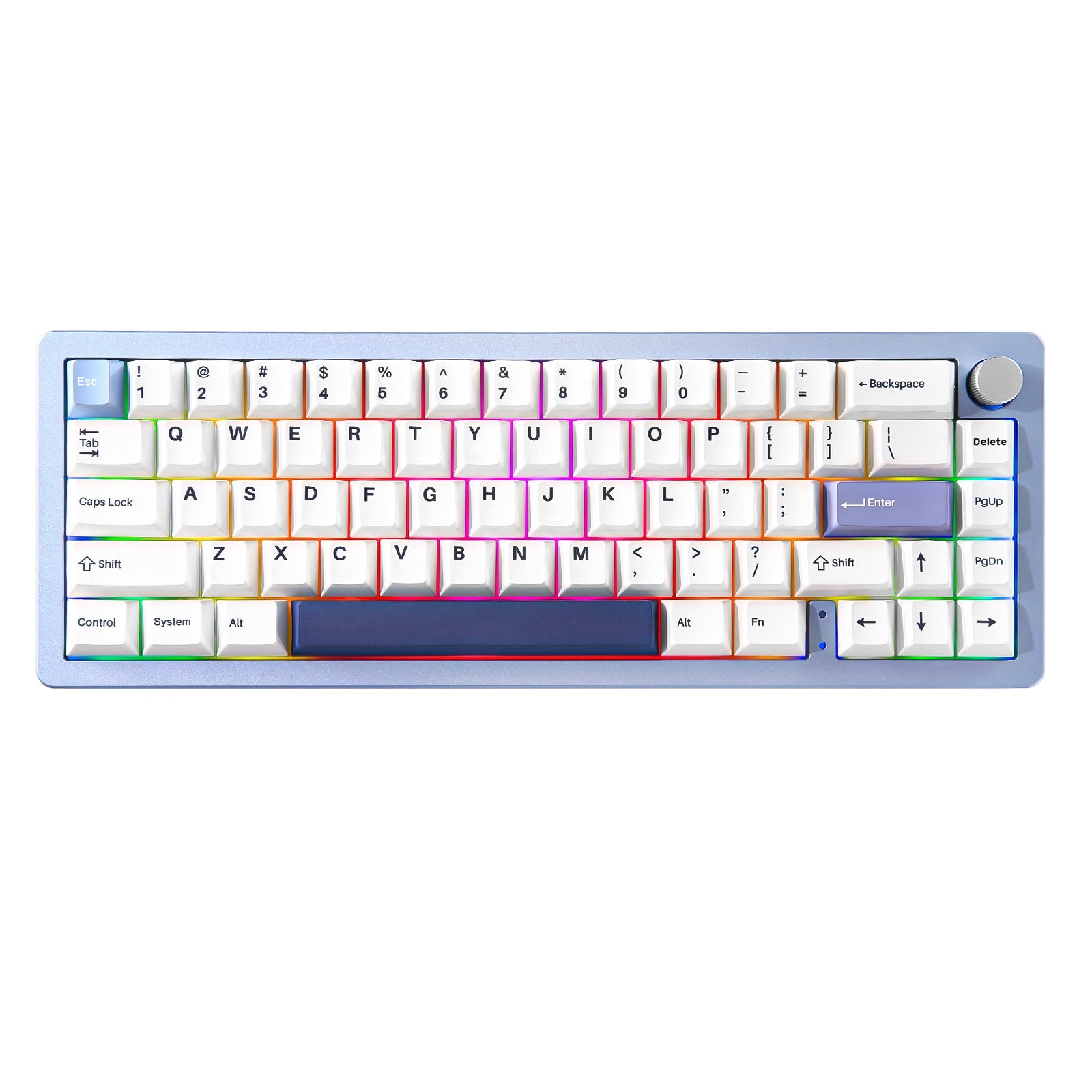 【ゆー】GENBI YUNZII AL66 CNC Aluminum Wireless Hot Swap RGB Mechanical Keyboard