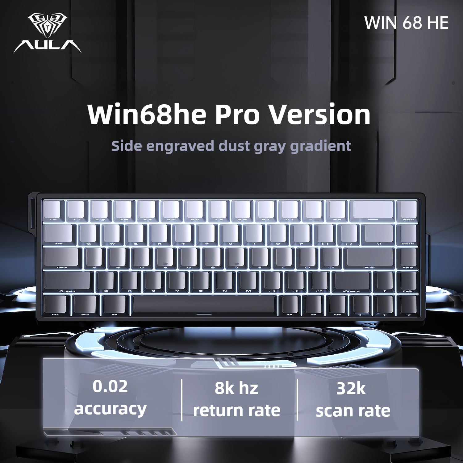 AULA Win68 HE Magnetic RT E-Sports Keyboard