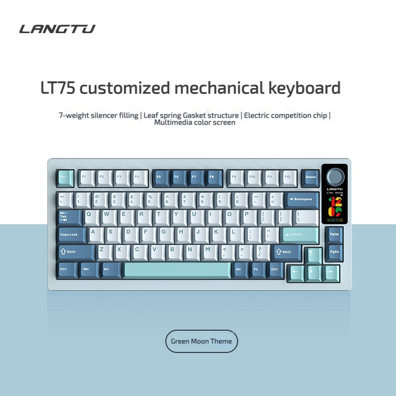Langtu LT75 Elite Wireless Gaming keyboard with LCD Screen