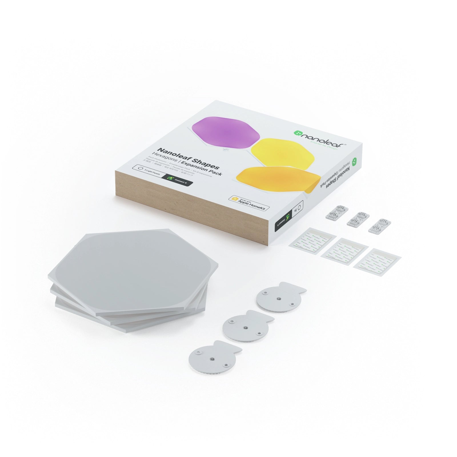 NANOLEAF (3 Panels) Nanoleaf Shapes Hexagon (White) Pack