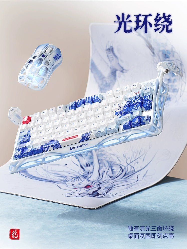 شحن مجاني Limited Edition Porcelain Blue Dragon Ultimate Package 1-999