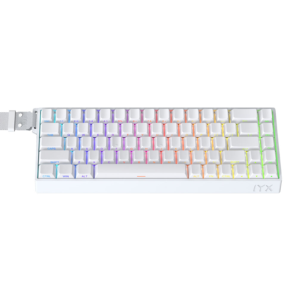 IYX MU68 Magnetic Keyboard Aluminum E-Sports Switch 68 Keys RGB