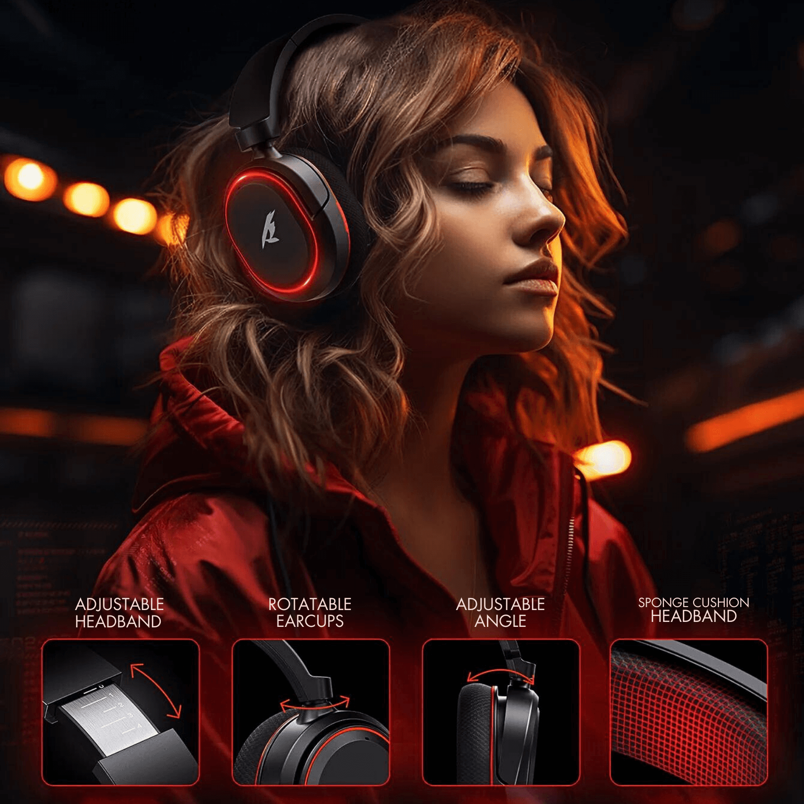 Picun G2 E-sports Wireless/Wired Gaming Headset