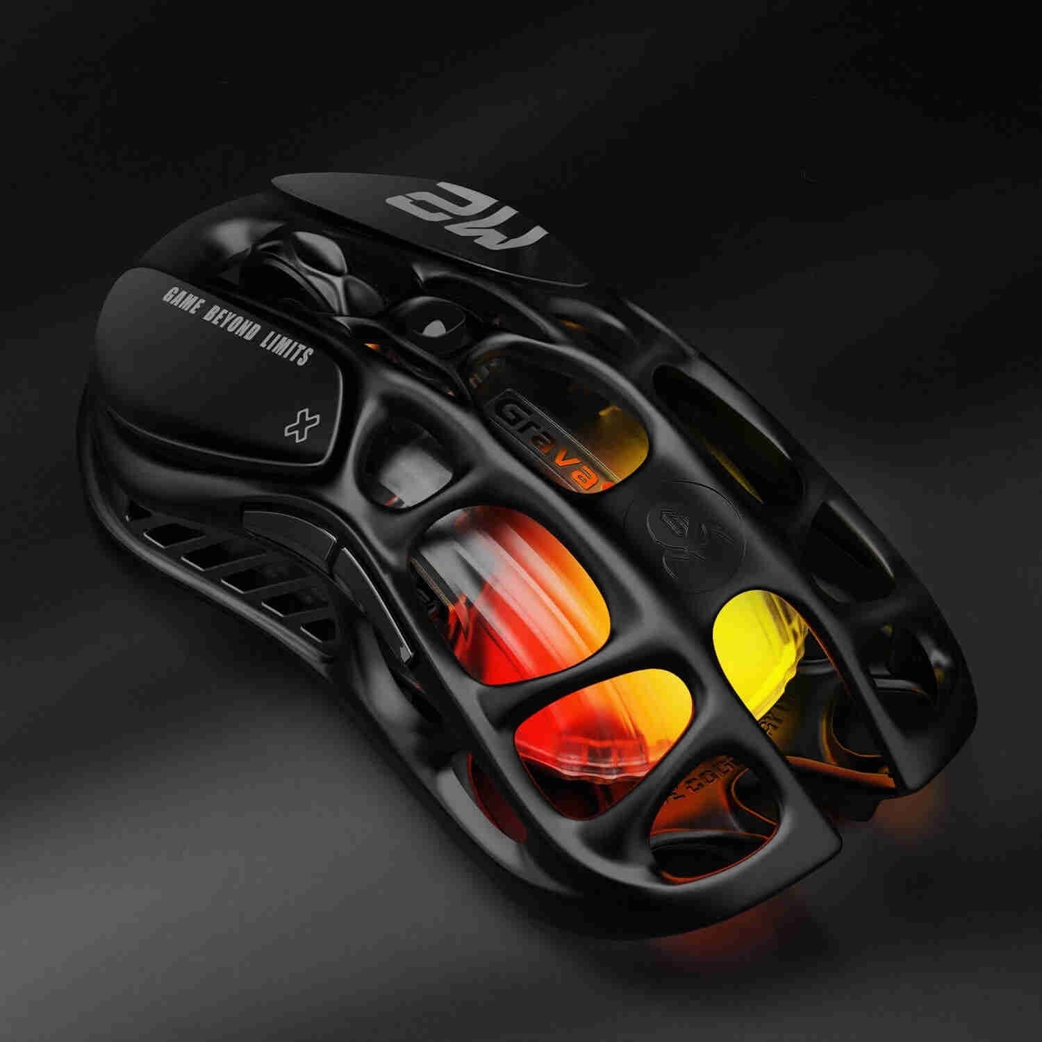 ( Clearance ) GravaStar Mercury M2 Wireless Gaming Mouse - Stealth Bla ...