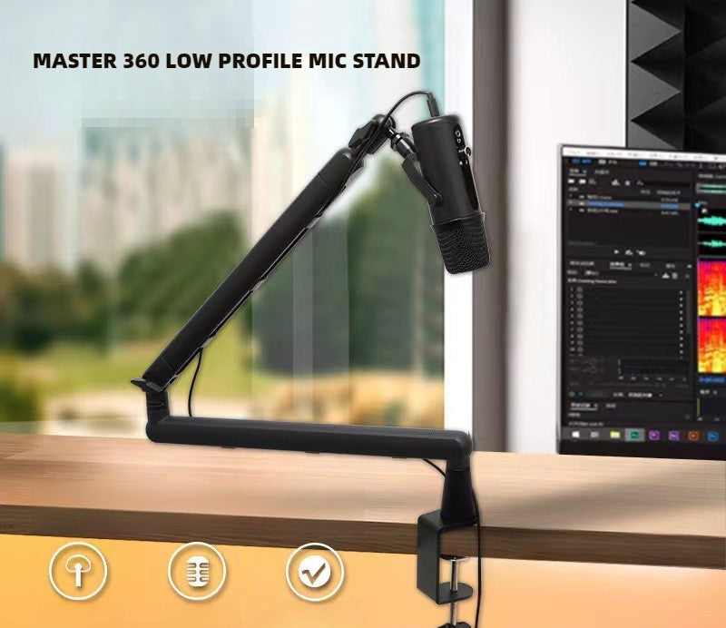 Master 360 Low Profile Mic Metalic Stand