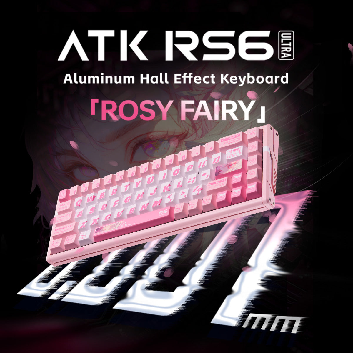 ATK RS6 ULTRA Magnetic Aluminum E-Sports Keyboard شحن مجاني
