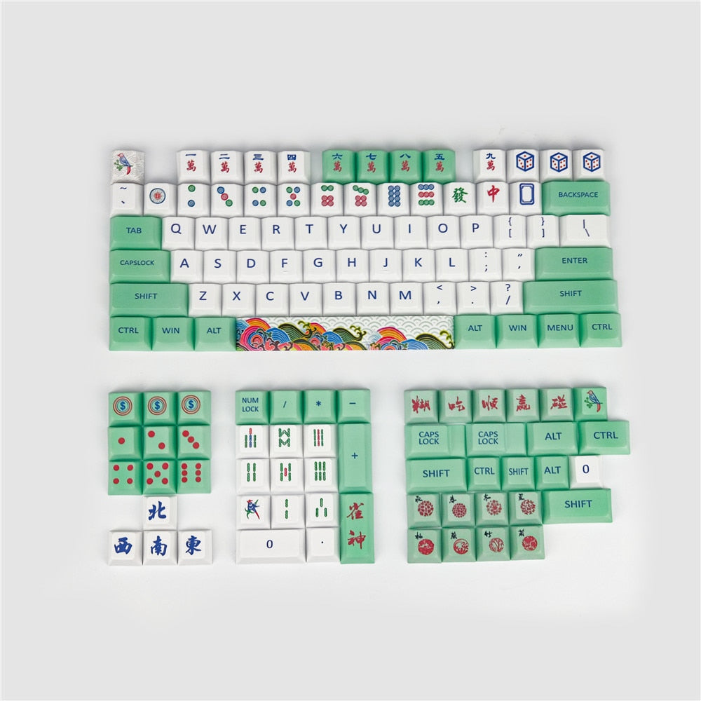 Cherry Mahjong PBT keycaps