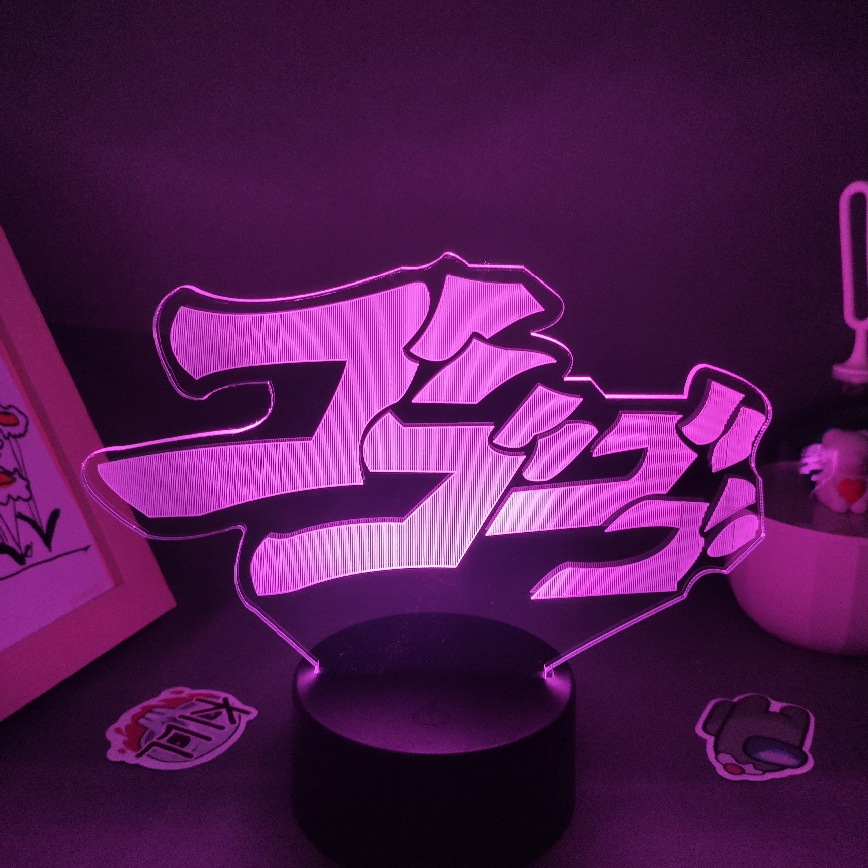 JoJos Bizarre Adventure Lamp