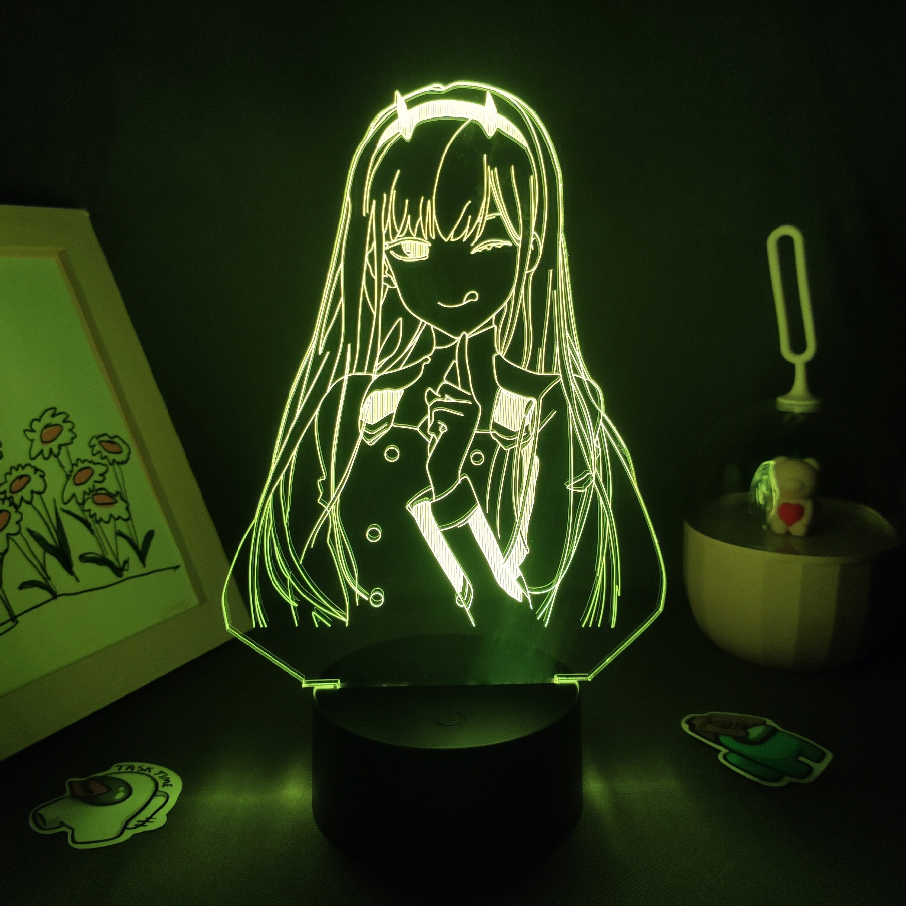 Darling In The Franxx Figure Zero Two Lamps