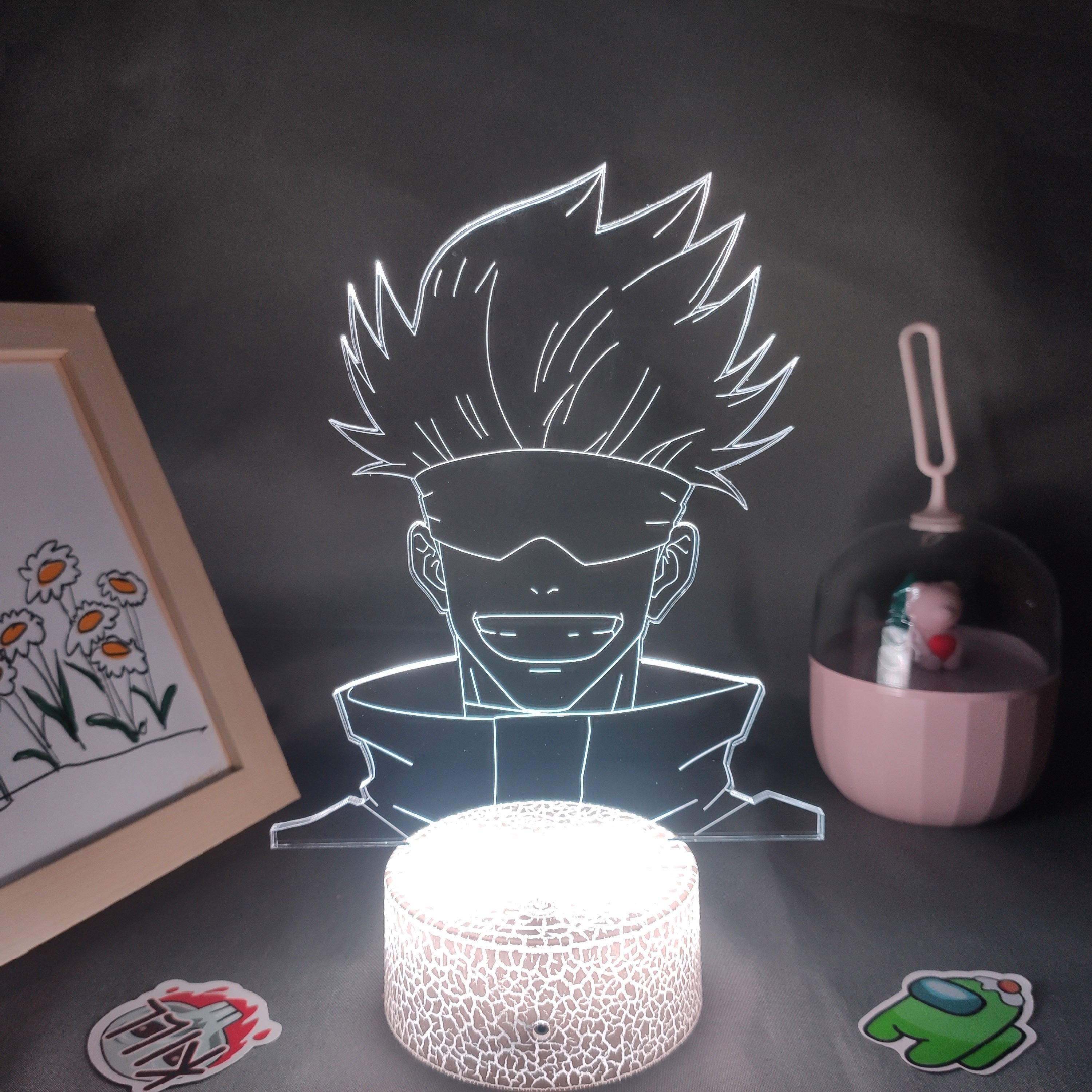 Jujutsu Kaisen Figure Gojo Satoru 3D Lamps