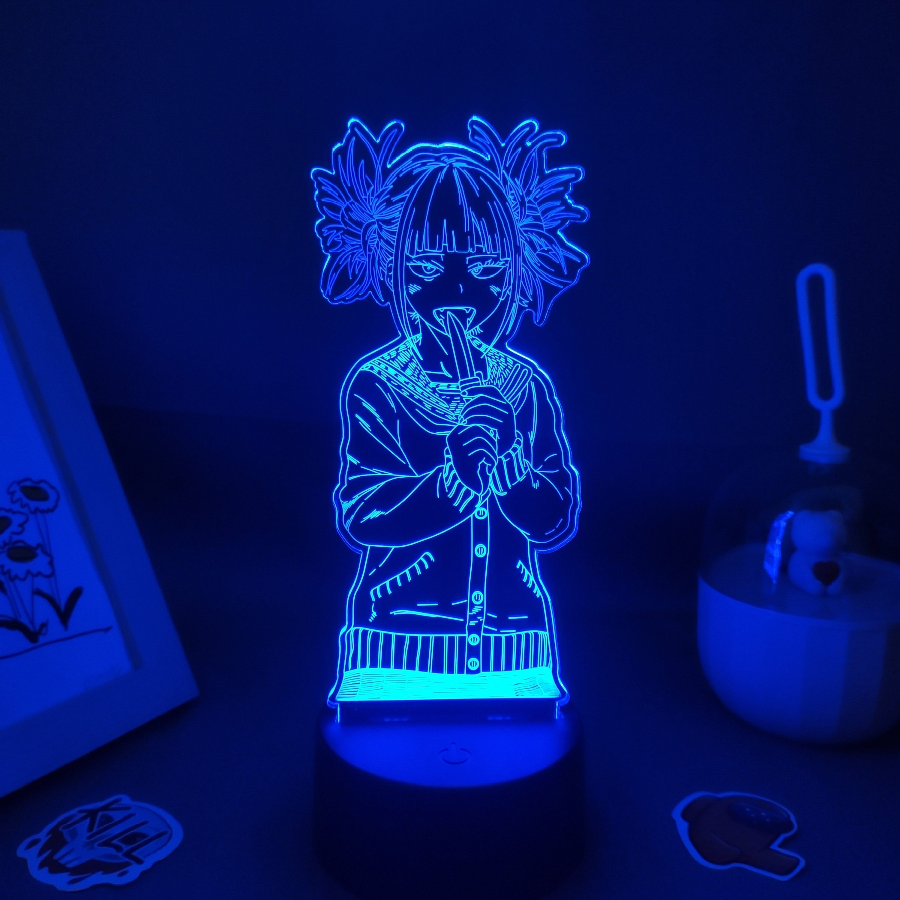 Figure Toga Himiko 3D Led Night Lights