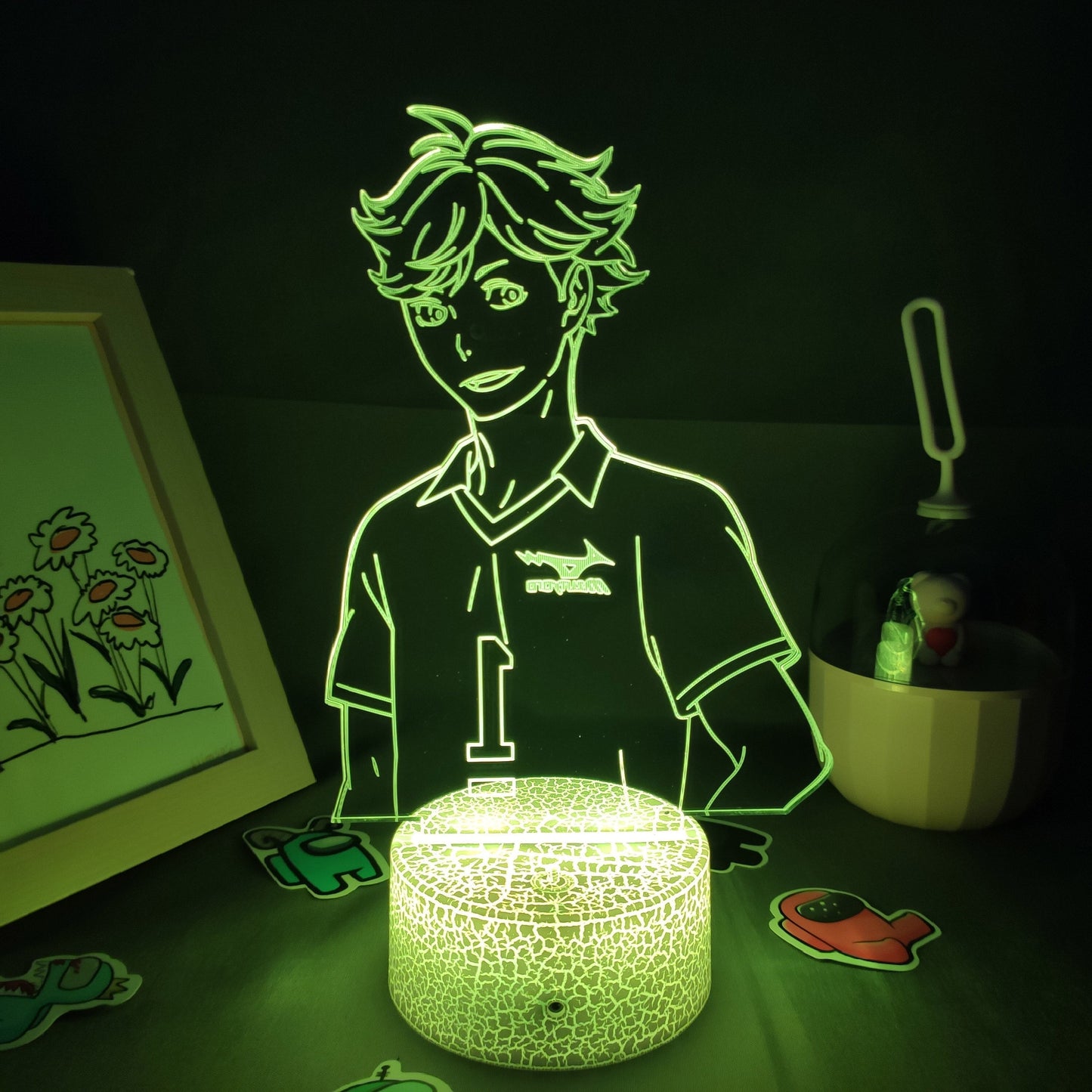 Haikyuu Figure Toru Oikawa 3D LED RGB Night Lights