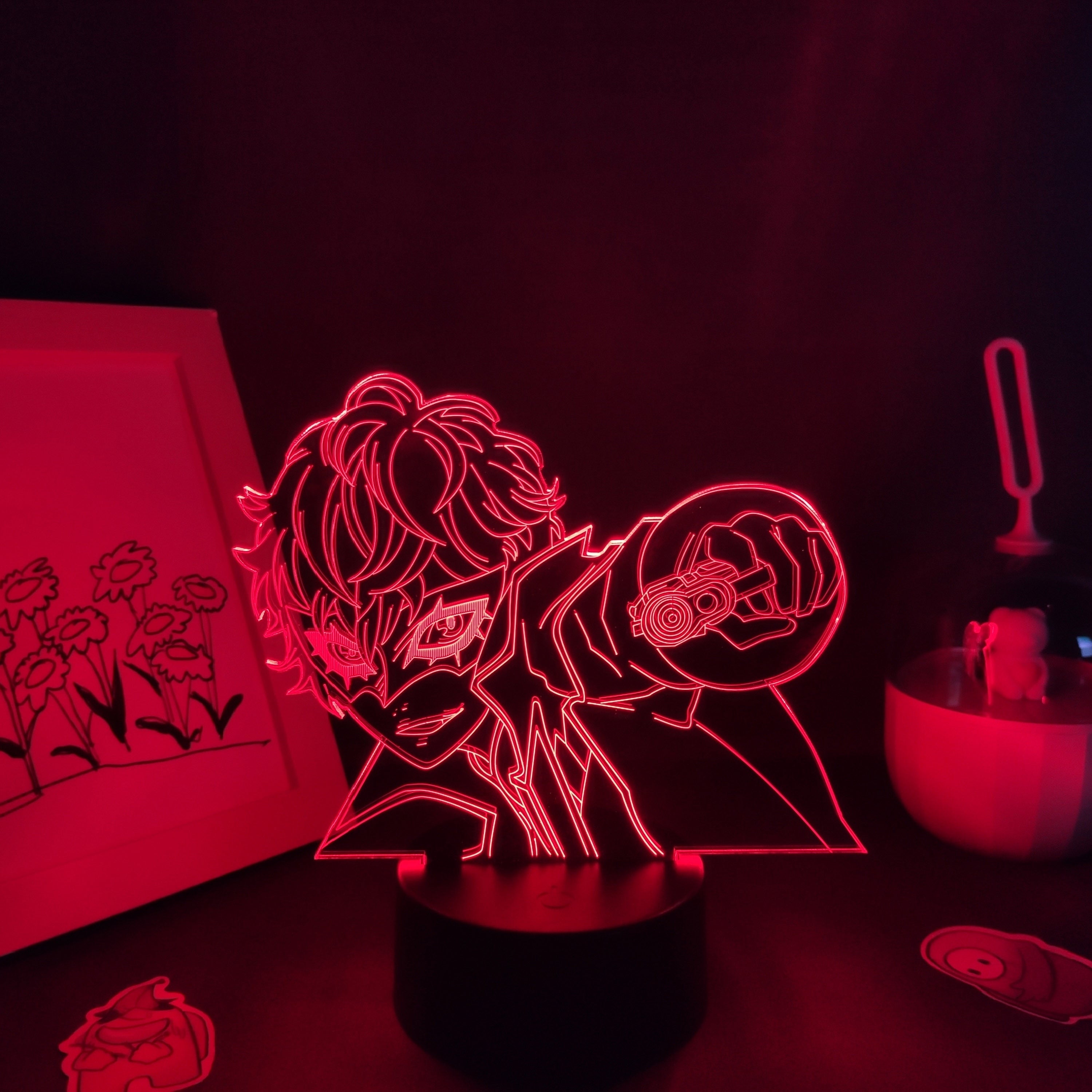 Persona 5 The Animation Ren Amamiya Jokerr 3D Lamp