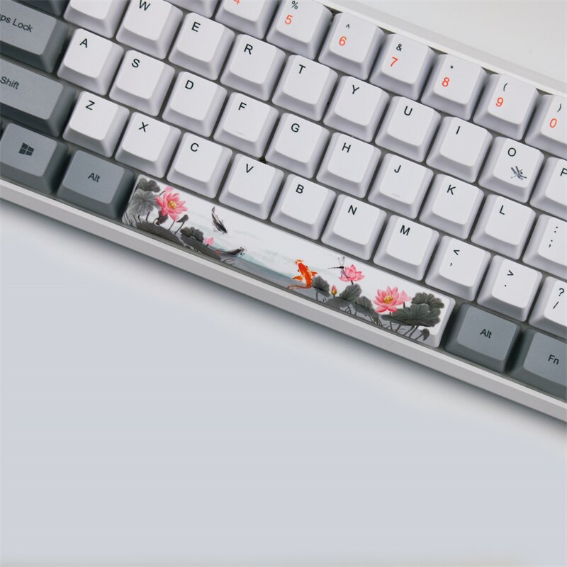 Fish Retro Dye Sublimation PBT Keycaps OEM Profile