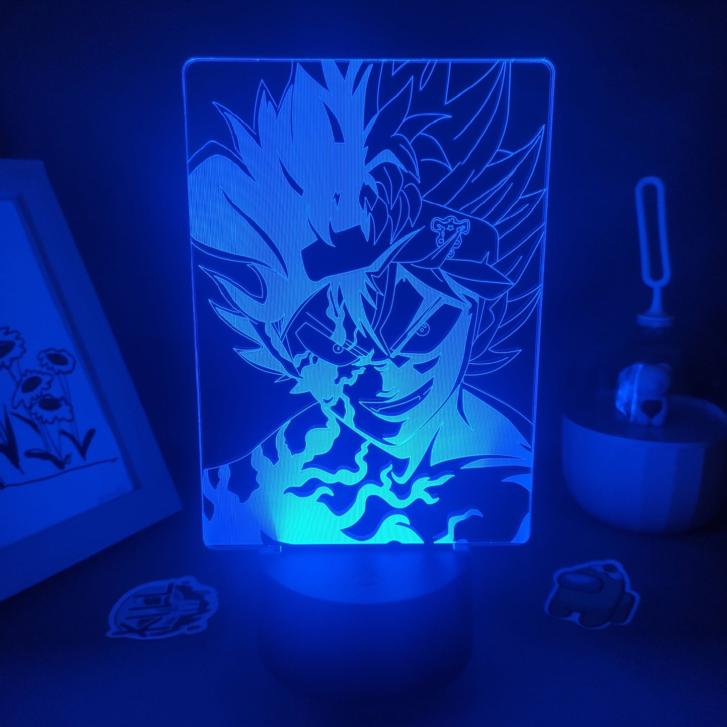 Black Clover Asta RGB Night Lights