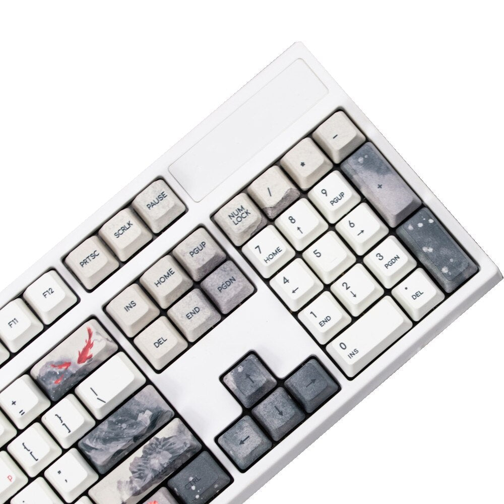 Fine Koi Keycaps PBT 5 Faces OEM Profile Keycaps