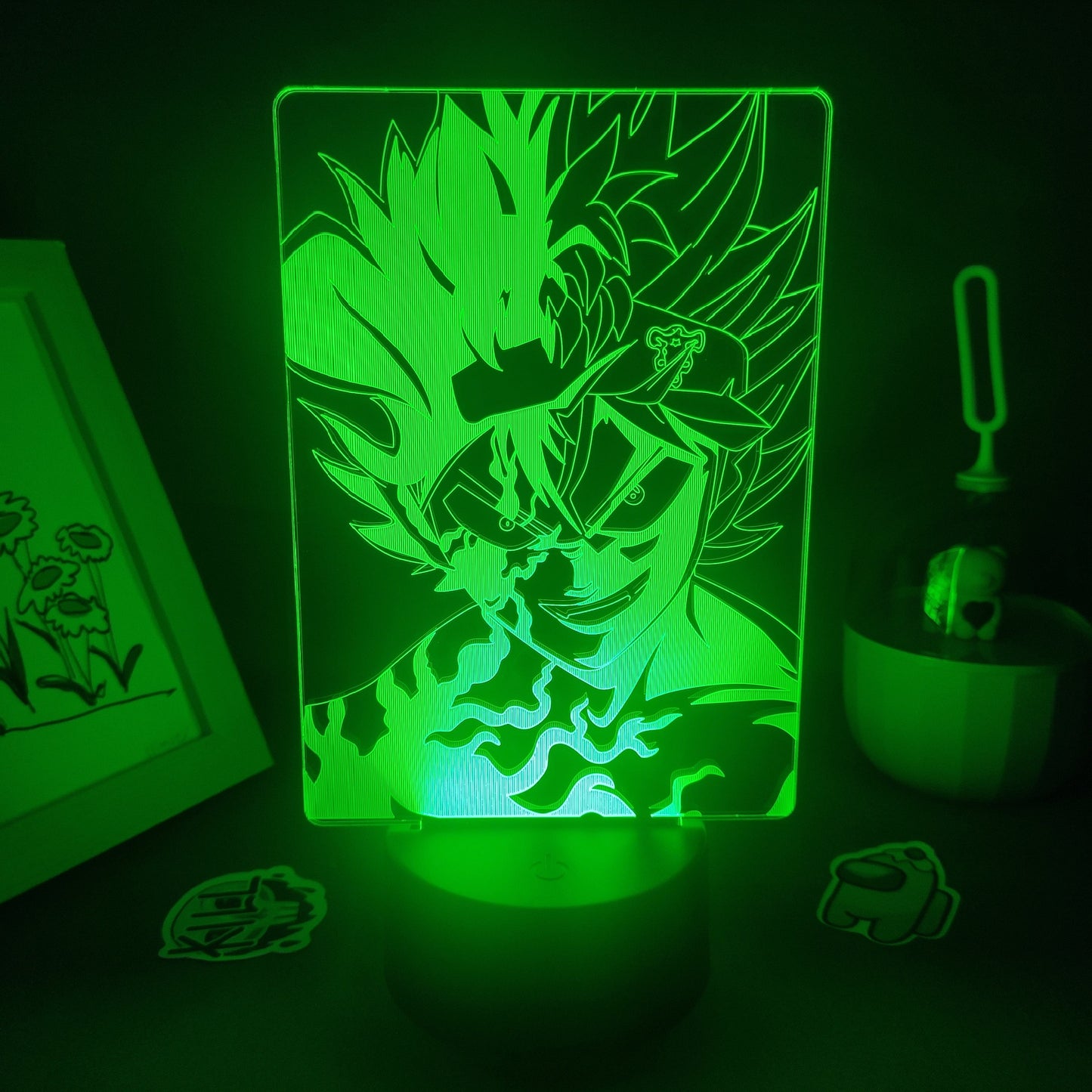 Black Clover Asta RGB Night Lights