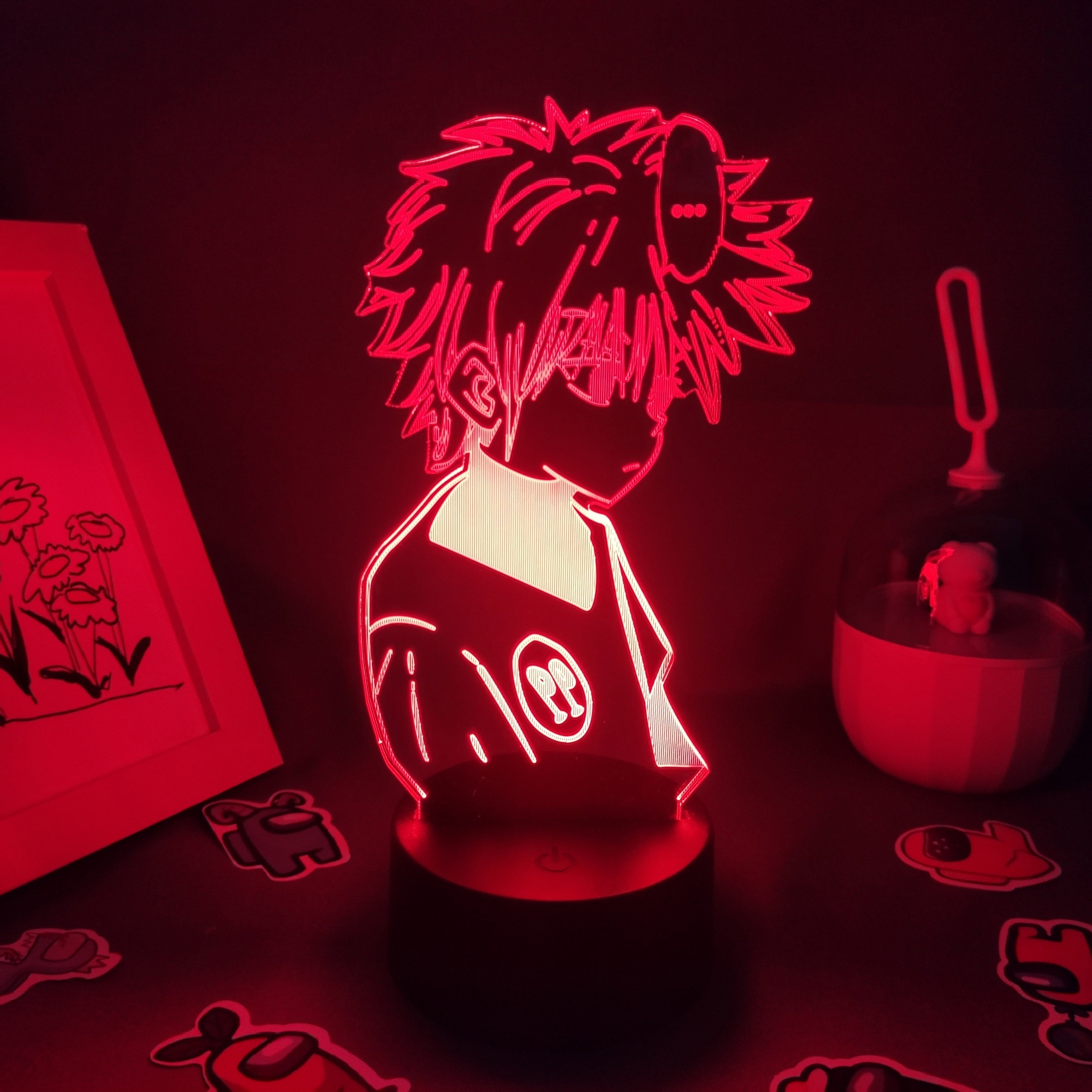 Killua Zoldyck Figure 3D Lava Lamp