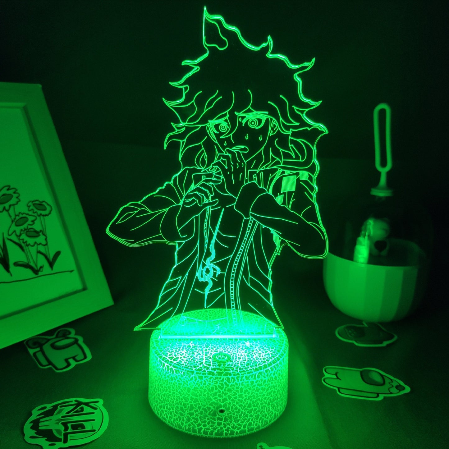 Danganronpa Figure Nagito Komaeda Night Lights