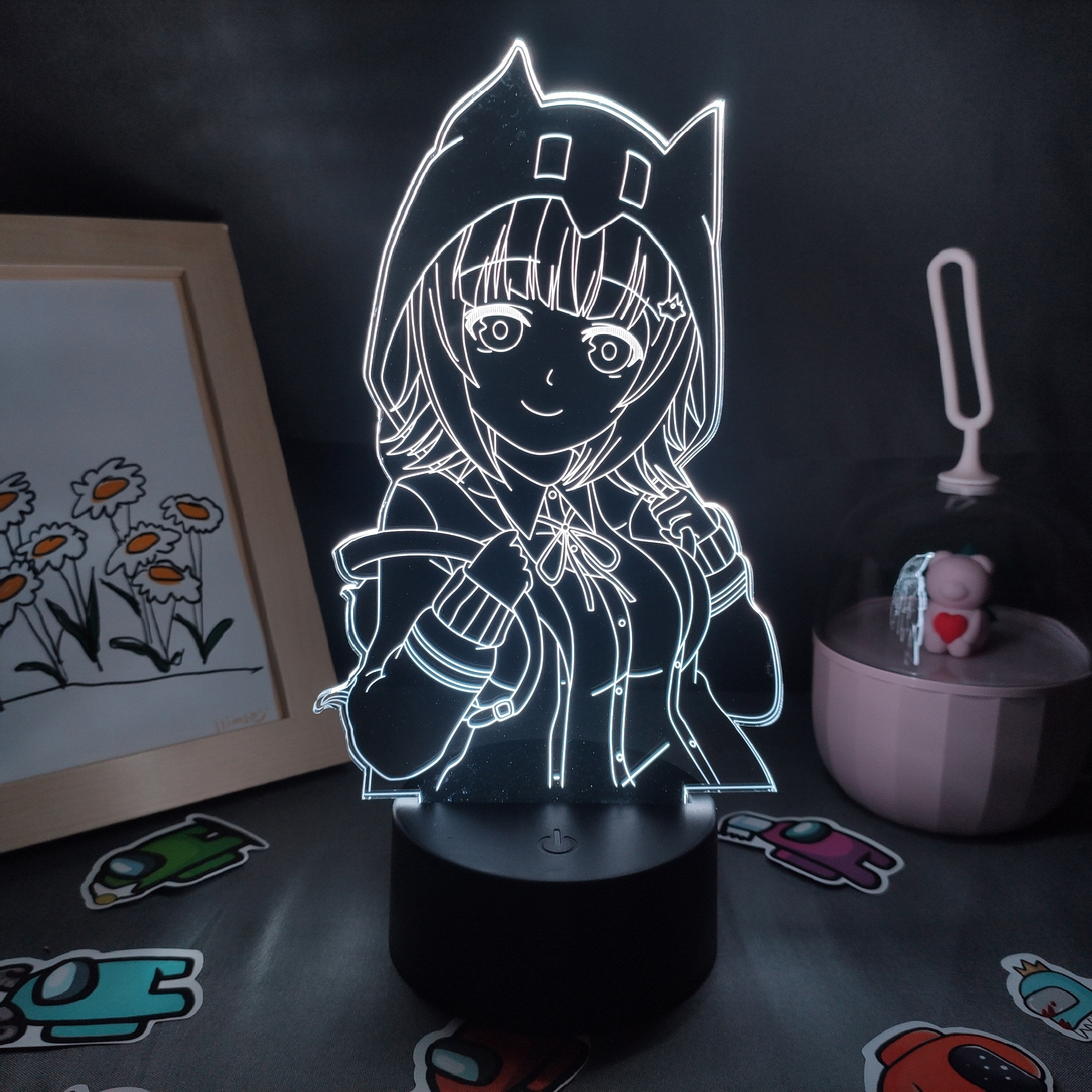 Danganronpa Led Figure Chiaki Nanami Night Lights