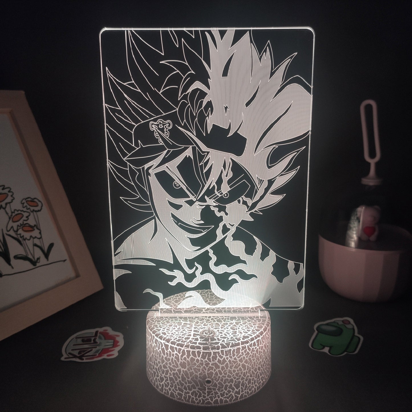 Black Clover Asta RGB Night Lights