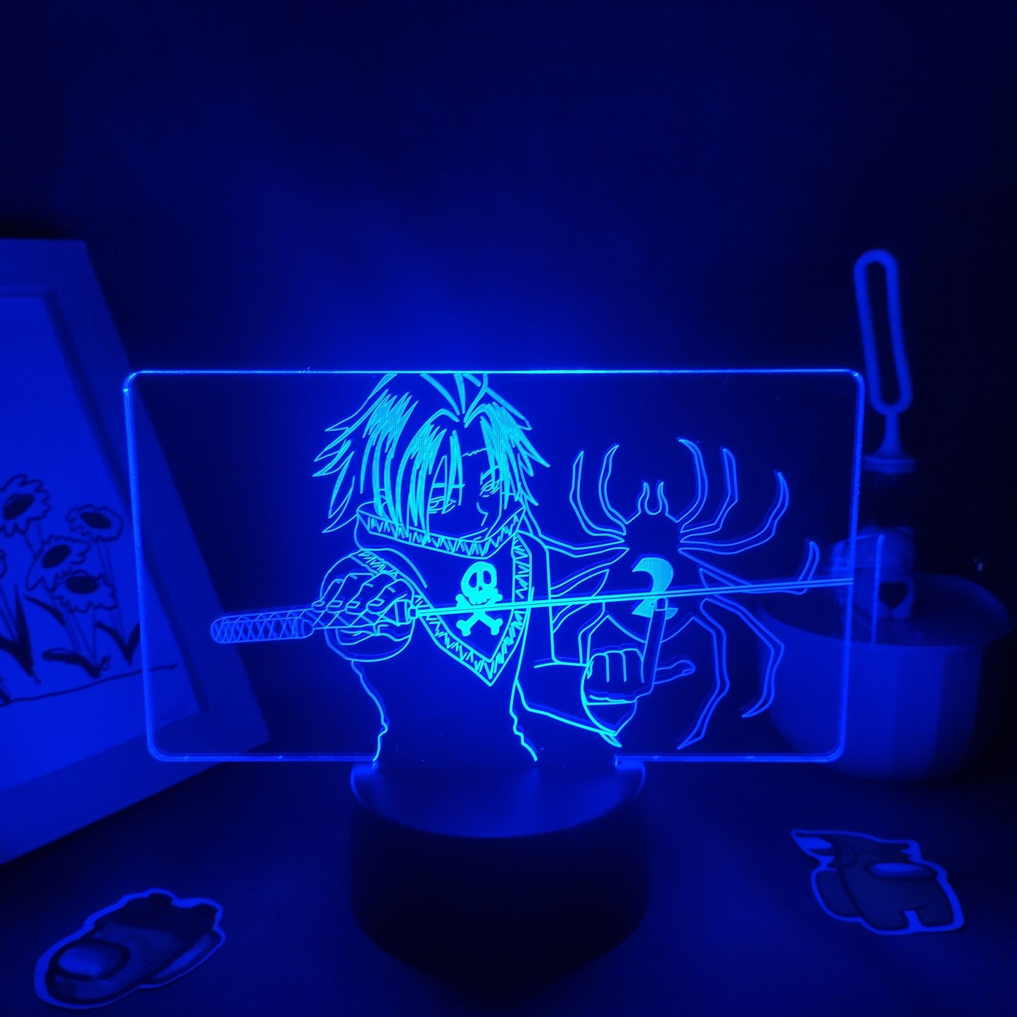Hunter X Hunter Figure Feitan 3D Led Lamp