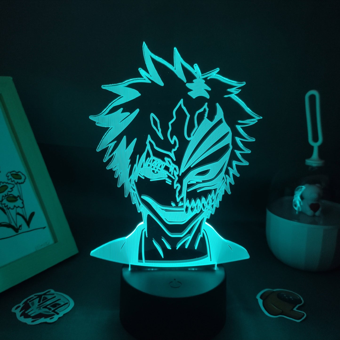 Bleach Figure Kurosaki ichigo Arrancar 3D lamp