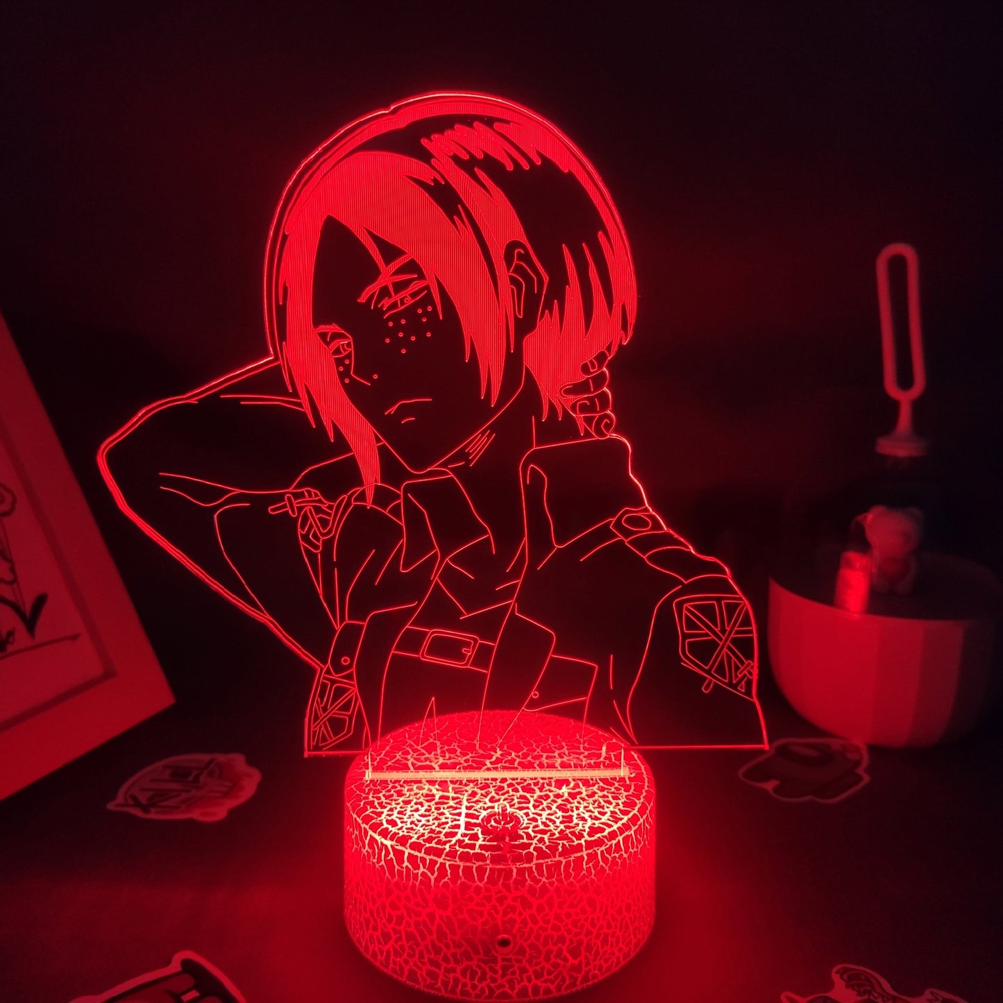 Attack on Titan Captain Figure Night Lights