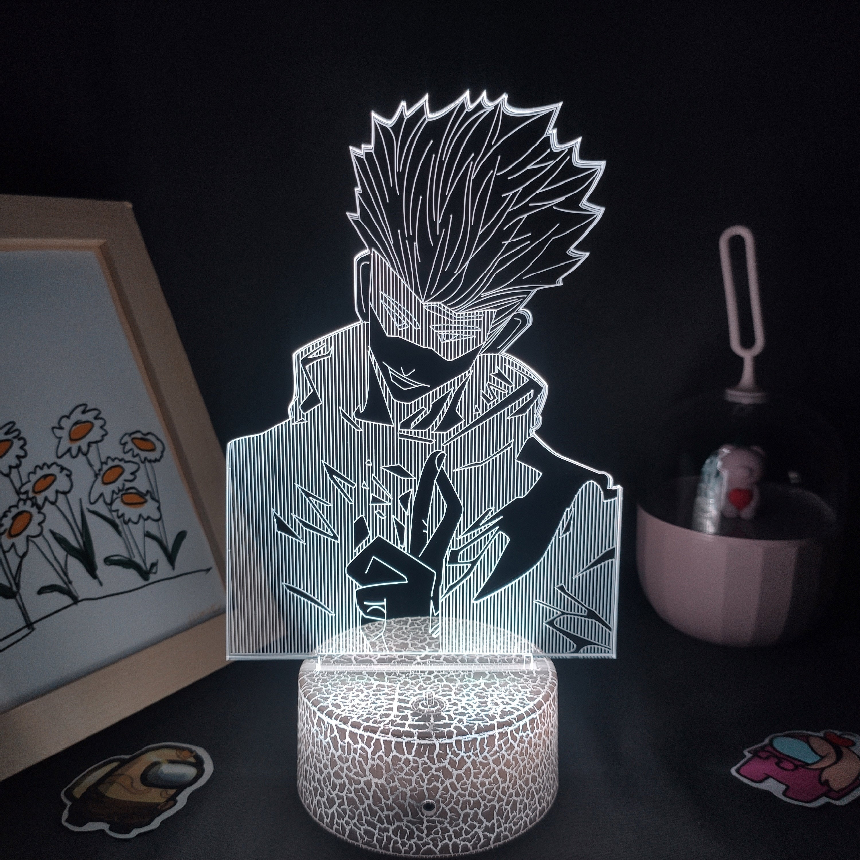 Jujutsu Kaisen Figure Gojo Satoru 3D LED Lamps