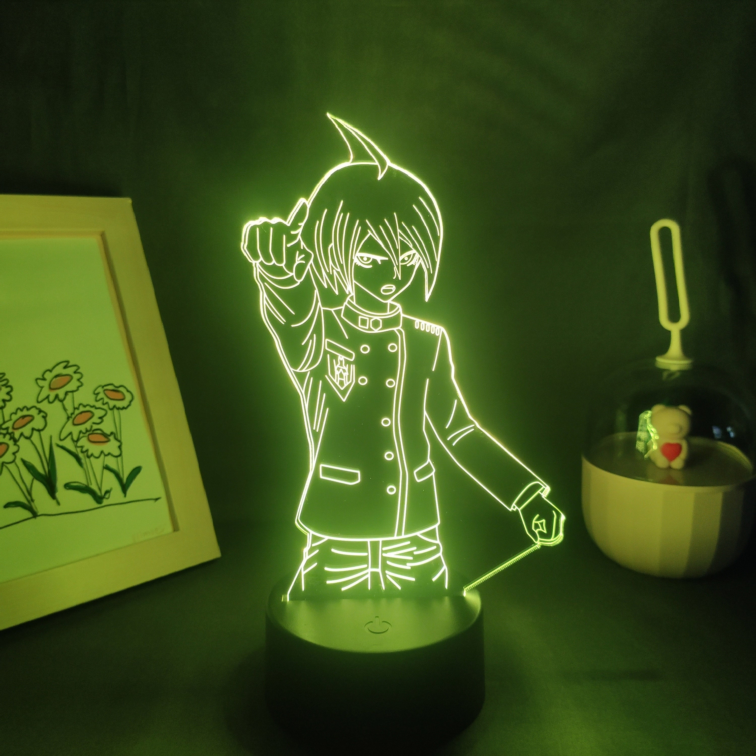 Danganronpa V3 Figure Saihara Shuichi 3D Lamps