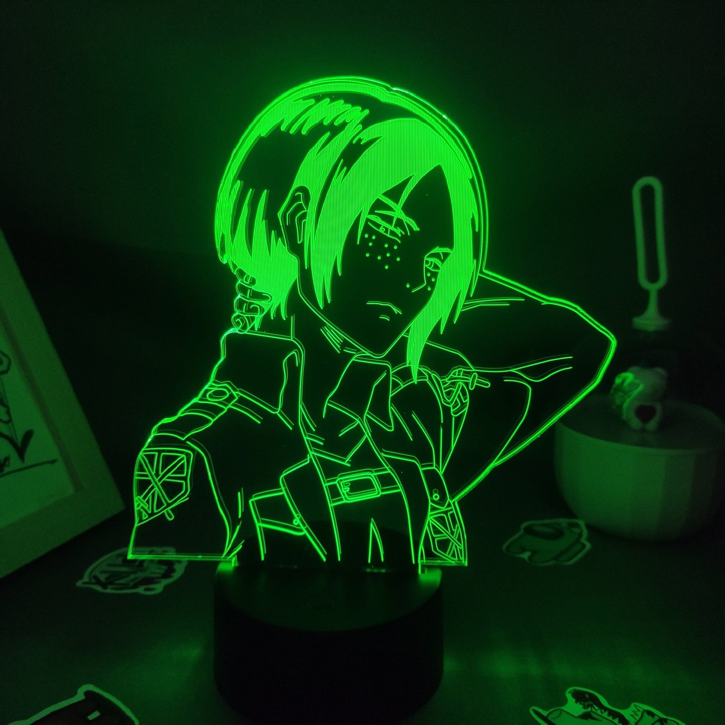 Attack on Titan Captain Figure Night Lights