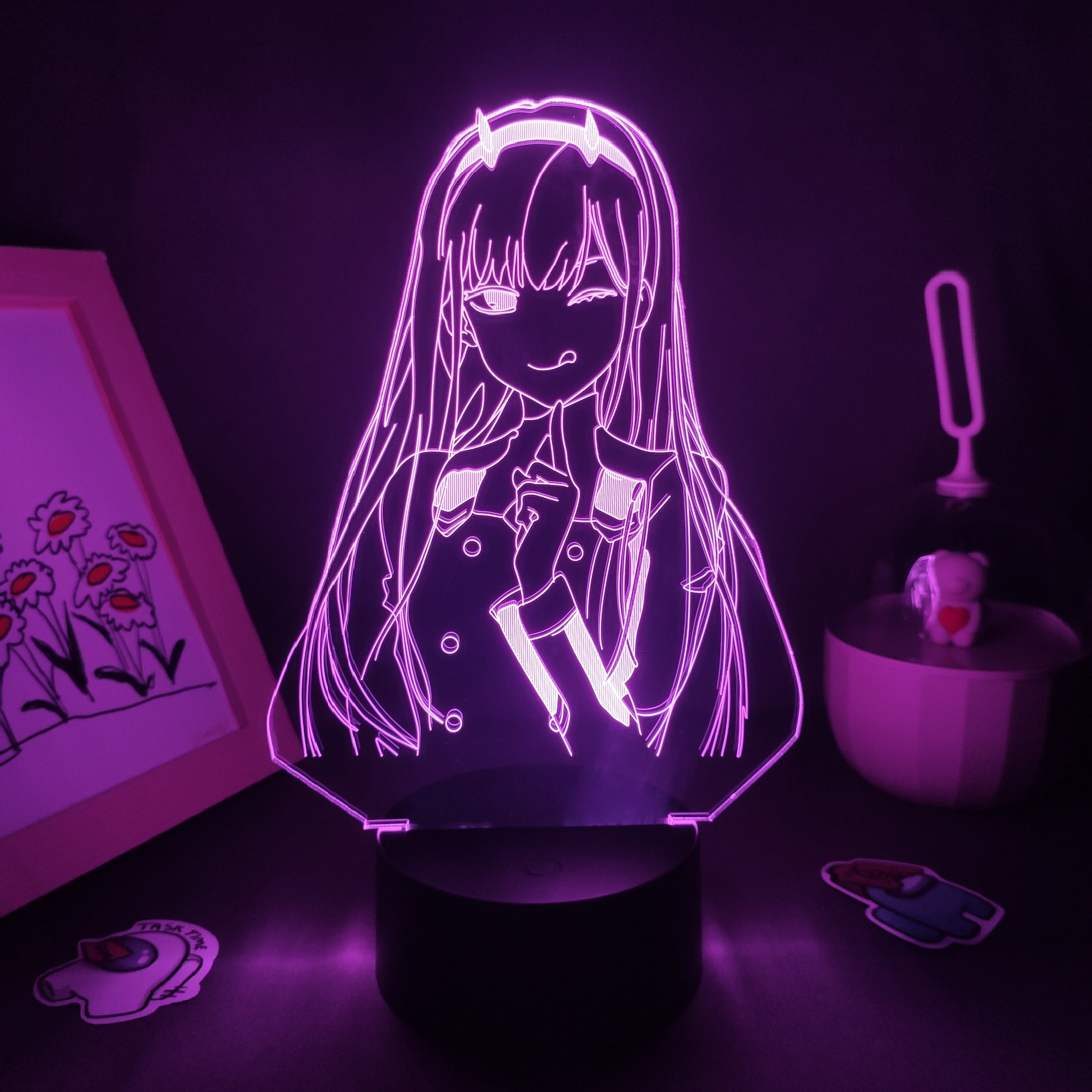 Darling In The Franxx Figure Zero Two Lamps