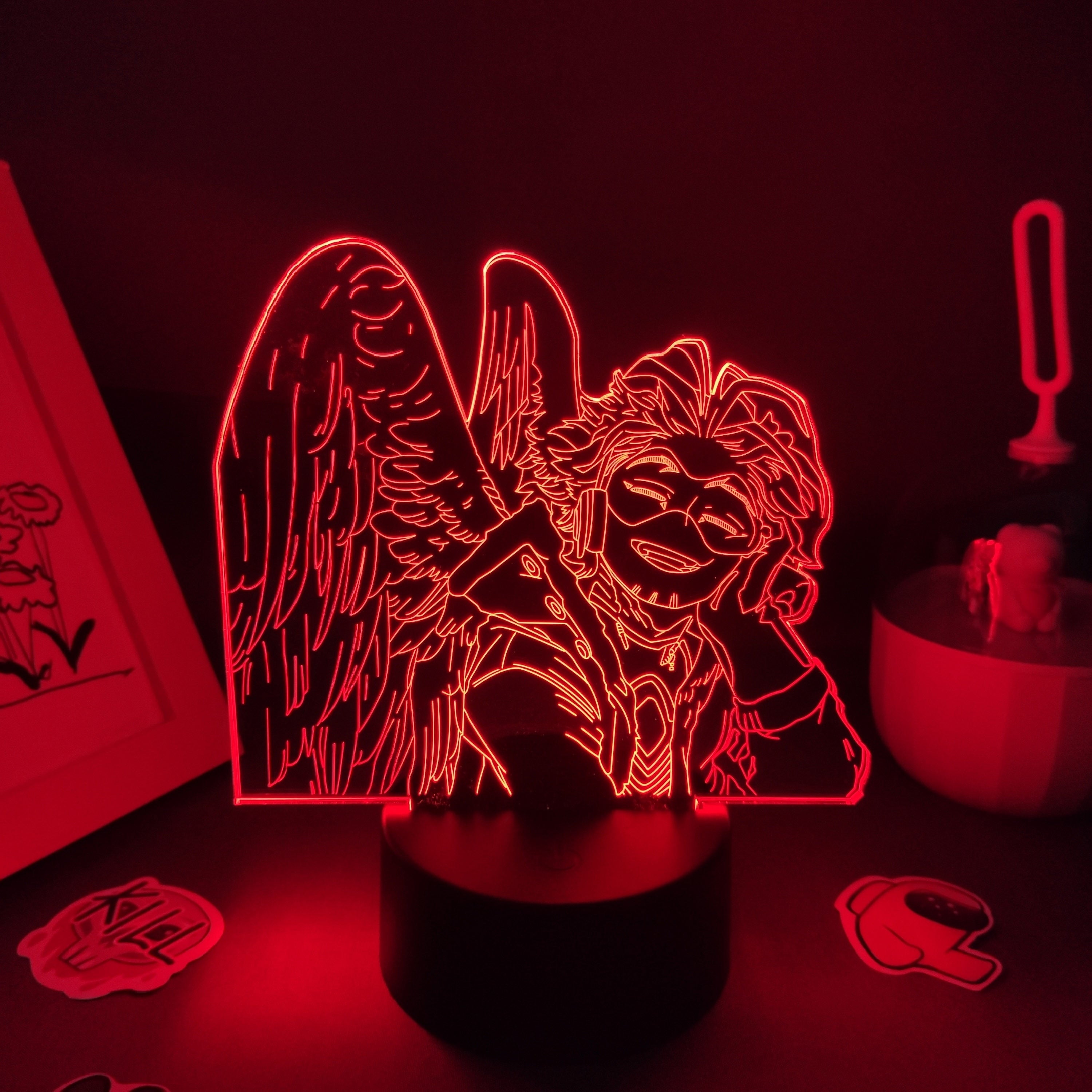 Hawks My Hero Academia 3D Lamp