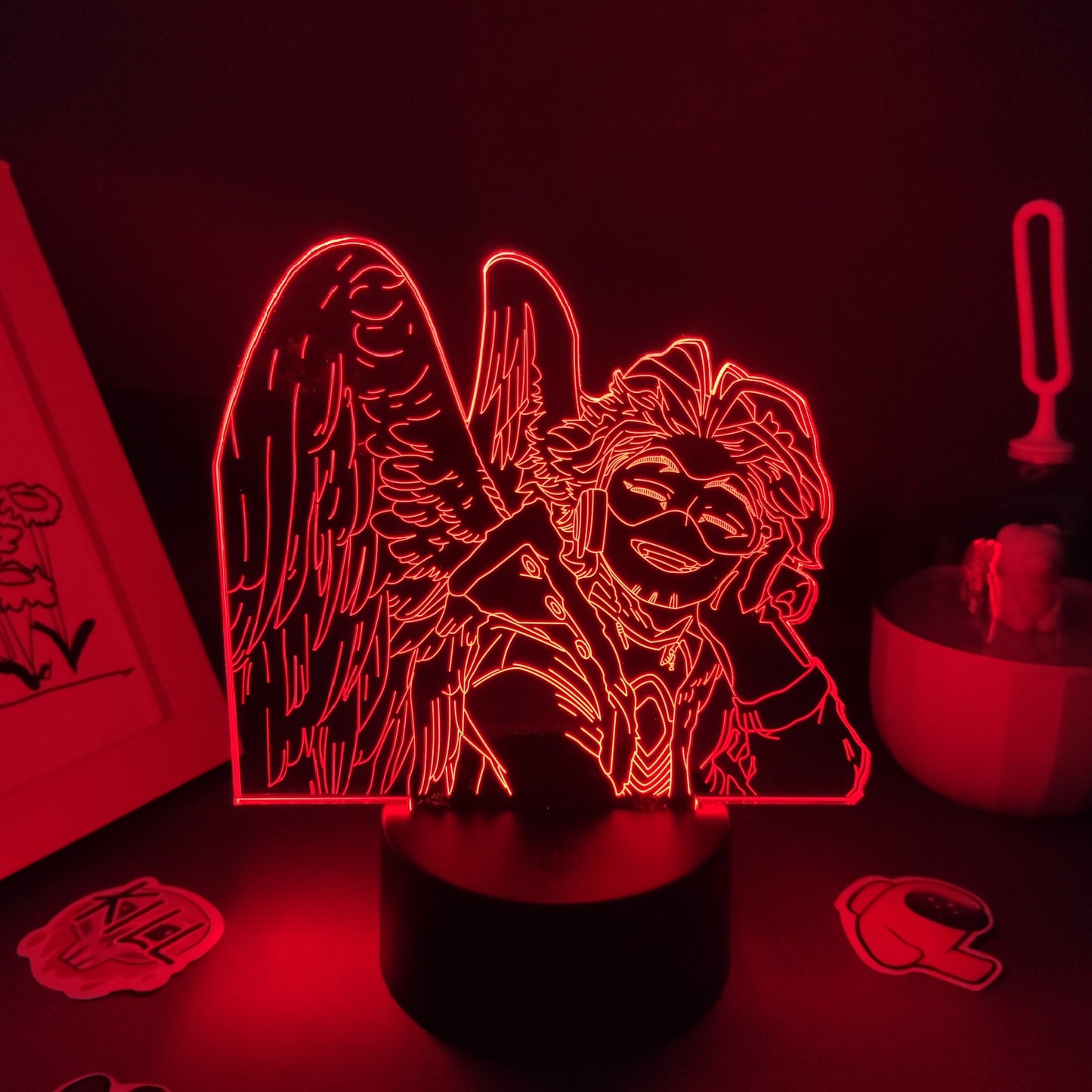 Hawks My Hero Academia 3D Lamp