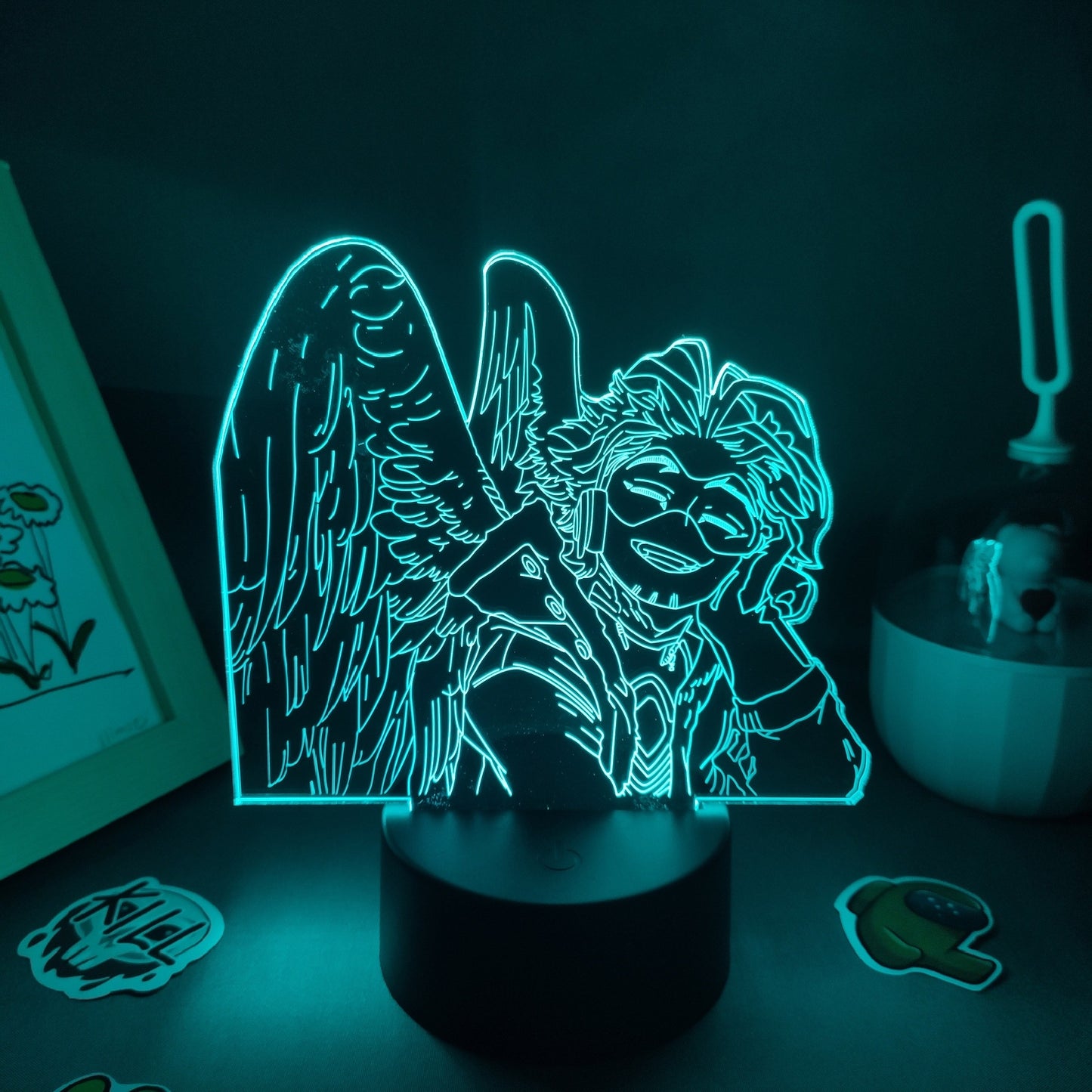 Hawks My Hero Academia 3D Lamp