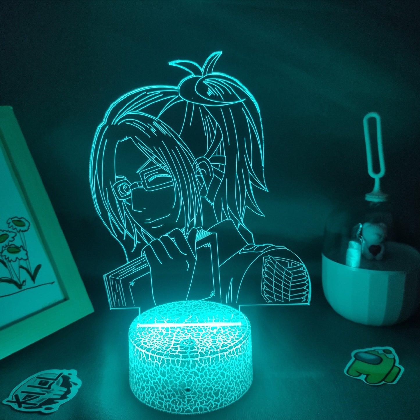 Attack on Titan Figure Hange Zoe Night Light