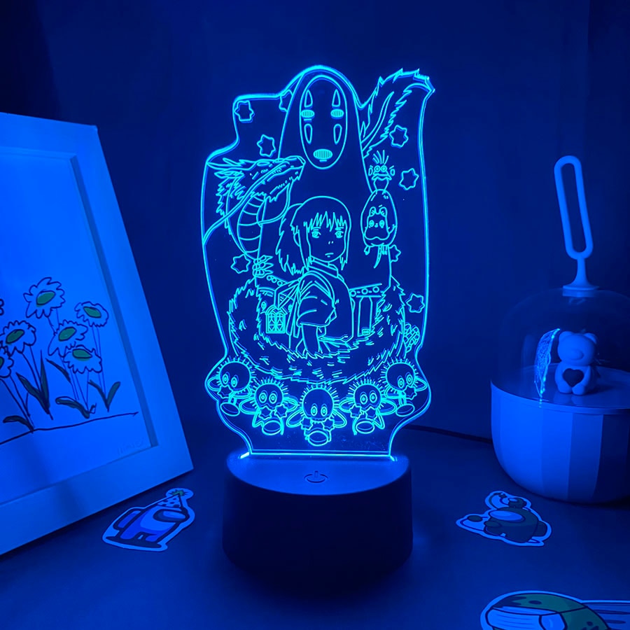 Spirited Away White Dragon Led Night Lights