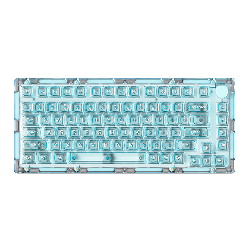 MonsGeek Ice75 Transparent Mechanical Keyboard