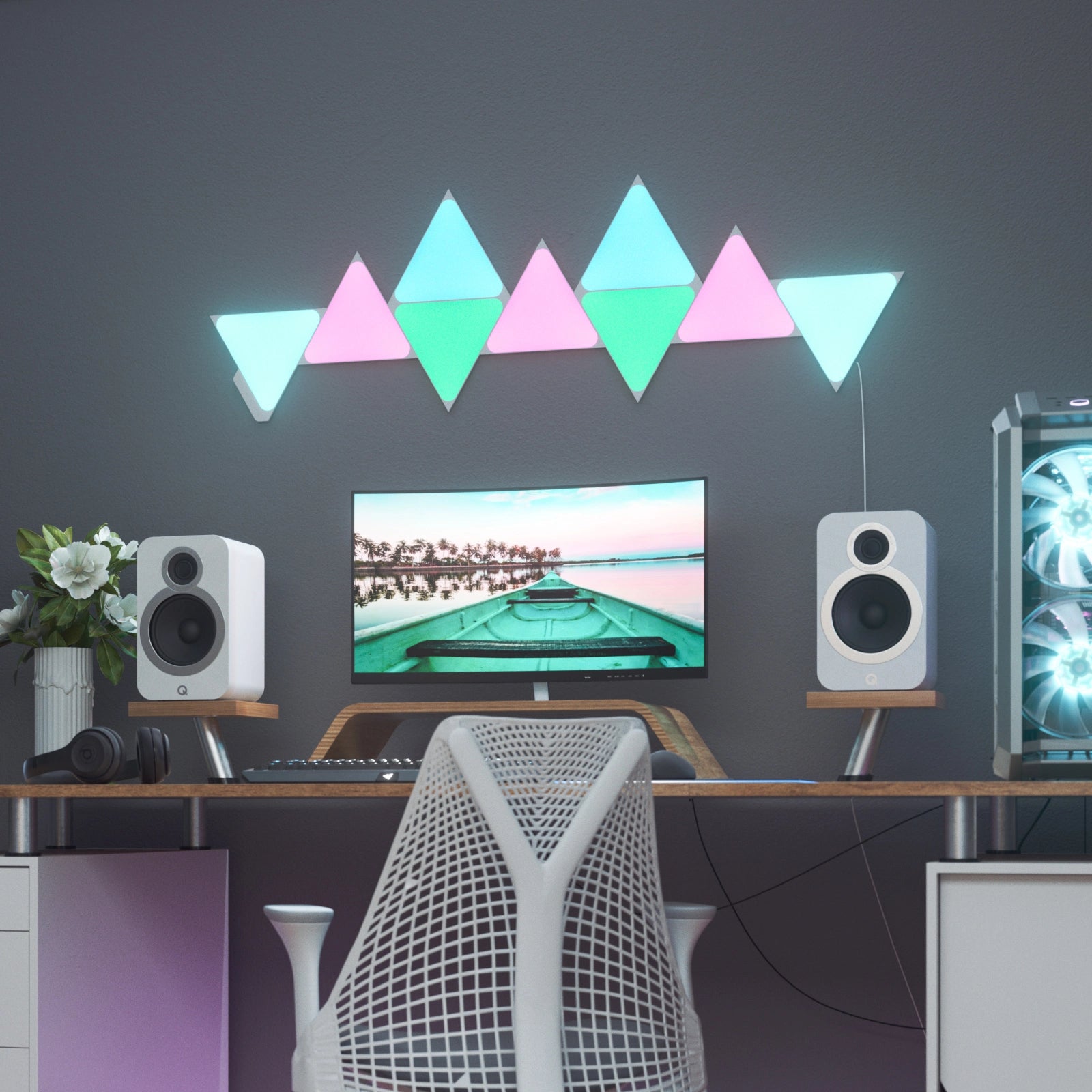 NANOLEAF (9 Panels) Triangles Starter Kit