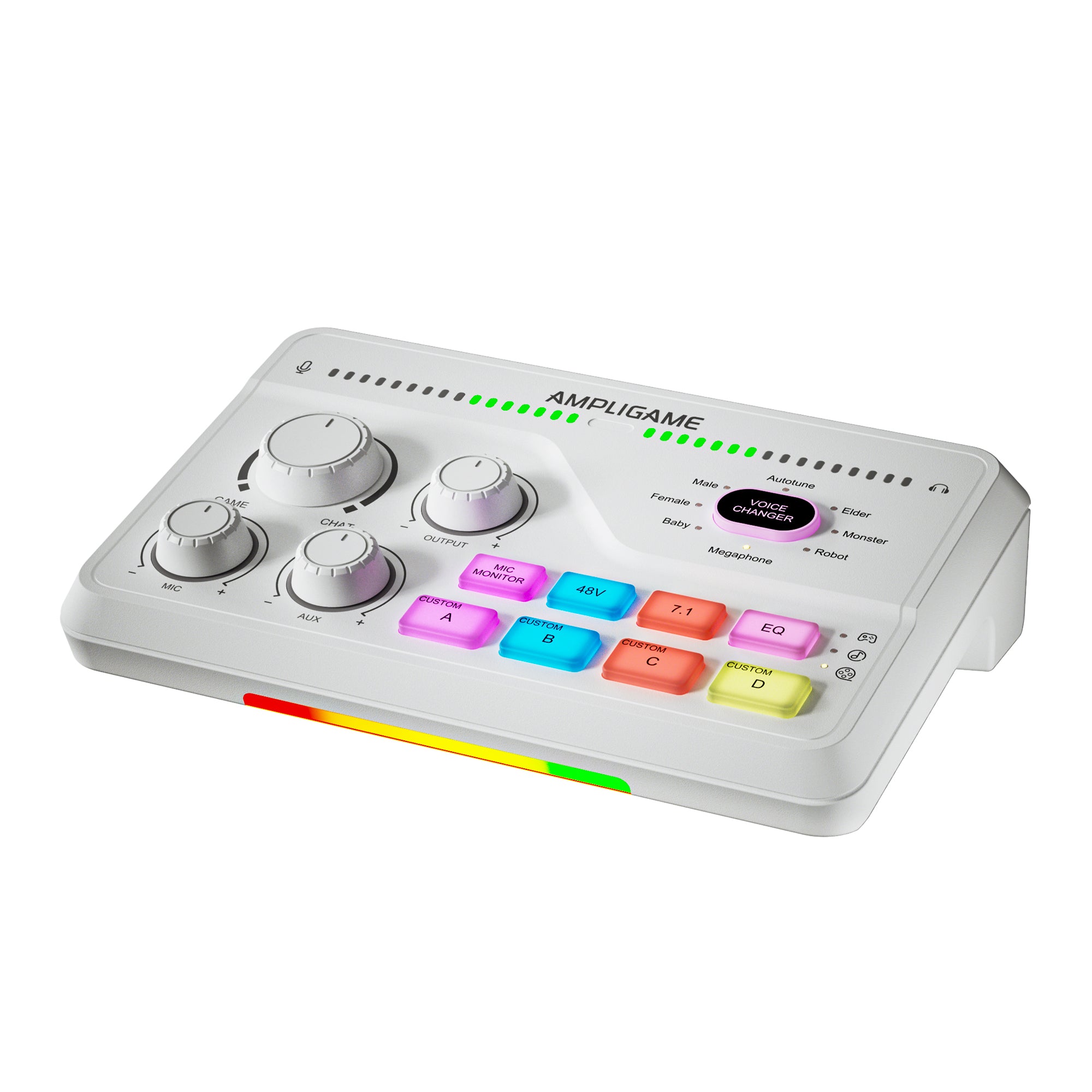 FIFINE Ultimate White Package (AM8 V2+SC8 Mixer+BM88 Stand+XLR