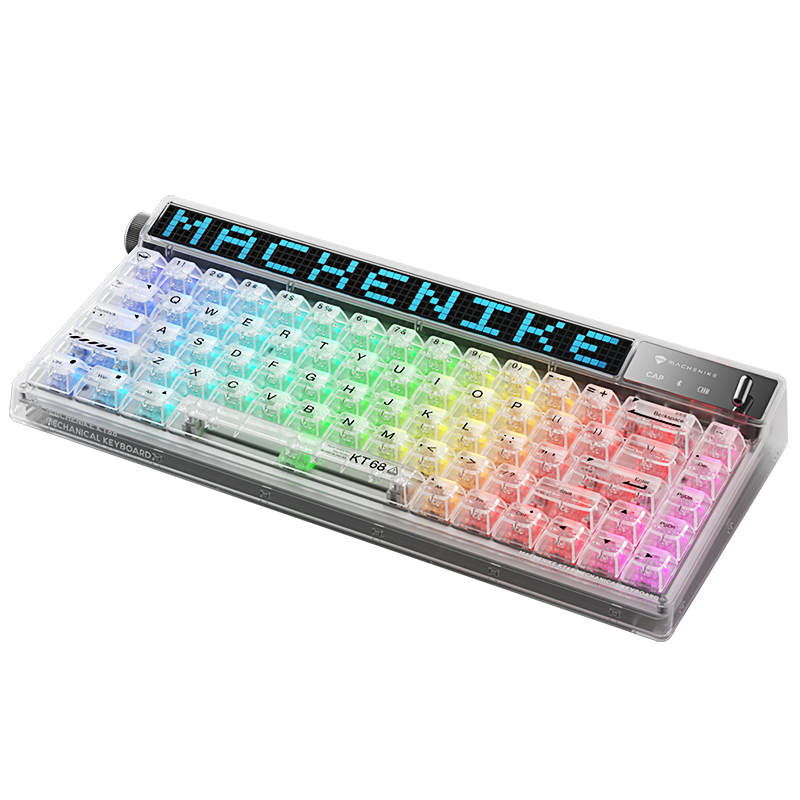 Machenike KT68 Pro Smart Screen Mechanical Keyboard