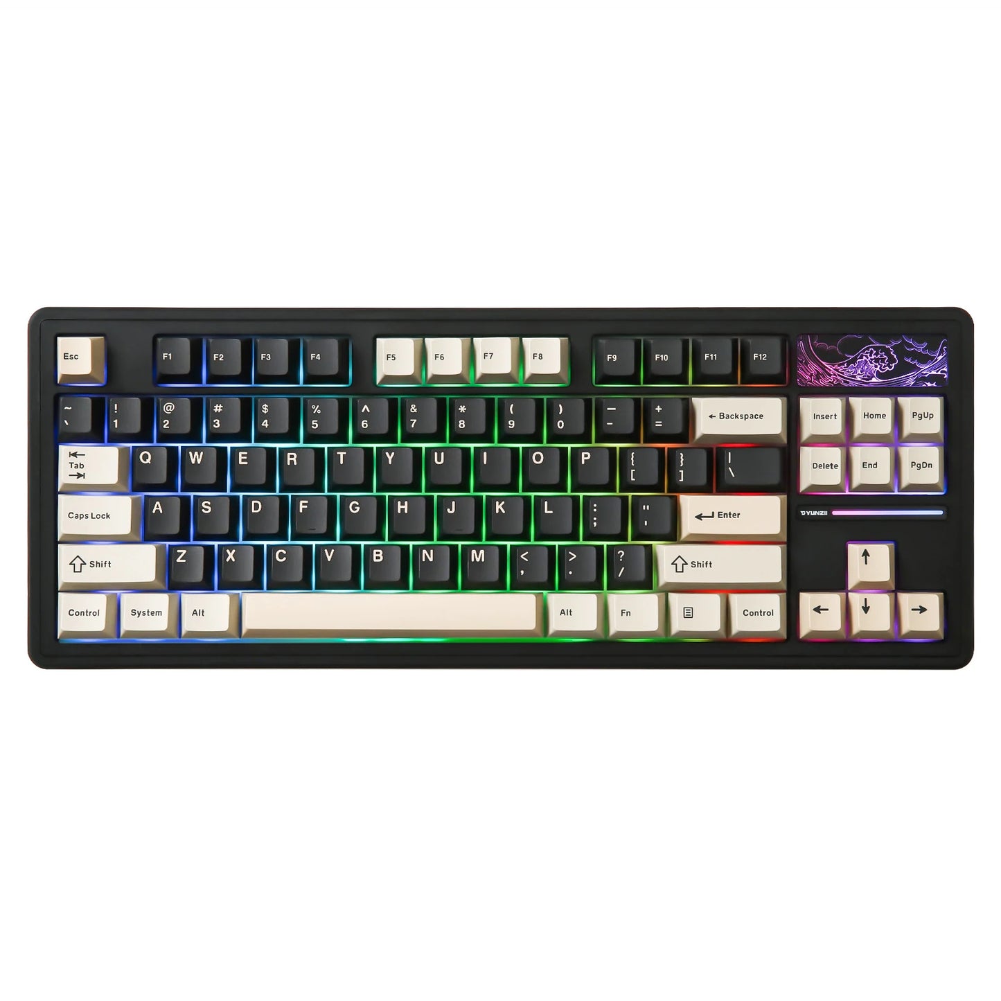 YUNZII YZ87 TKL 75% Wireless Hot Swappable RGB Mechanical Keyboard
