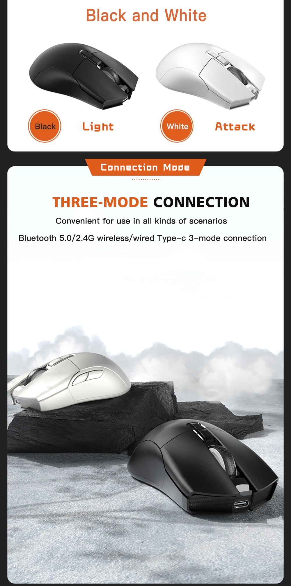 Motospeed N3 Wireless Mouse 26000 DPI