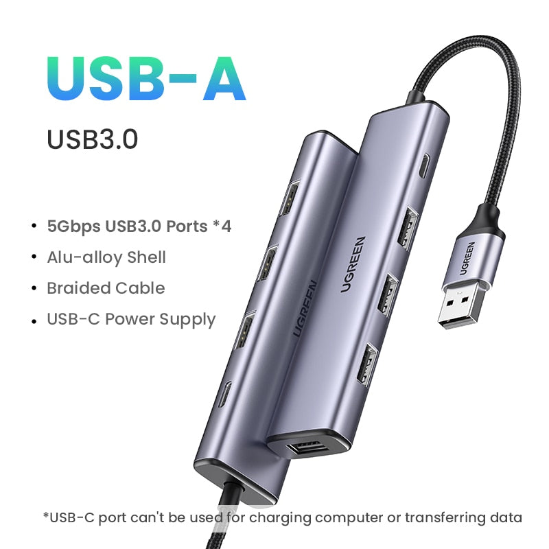 UGREEN USB C HUB 1000Mbps  Ethernet HUB USB-C To USB3.0 RJ45 for Laptop Macbook Accessories Type-C Ethernet Adapter Network Card