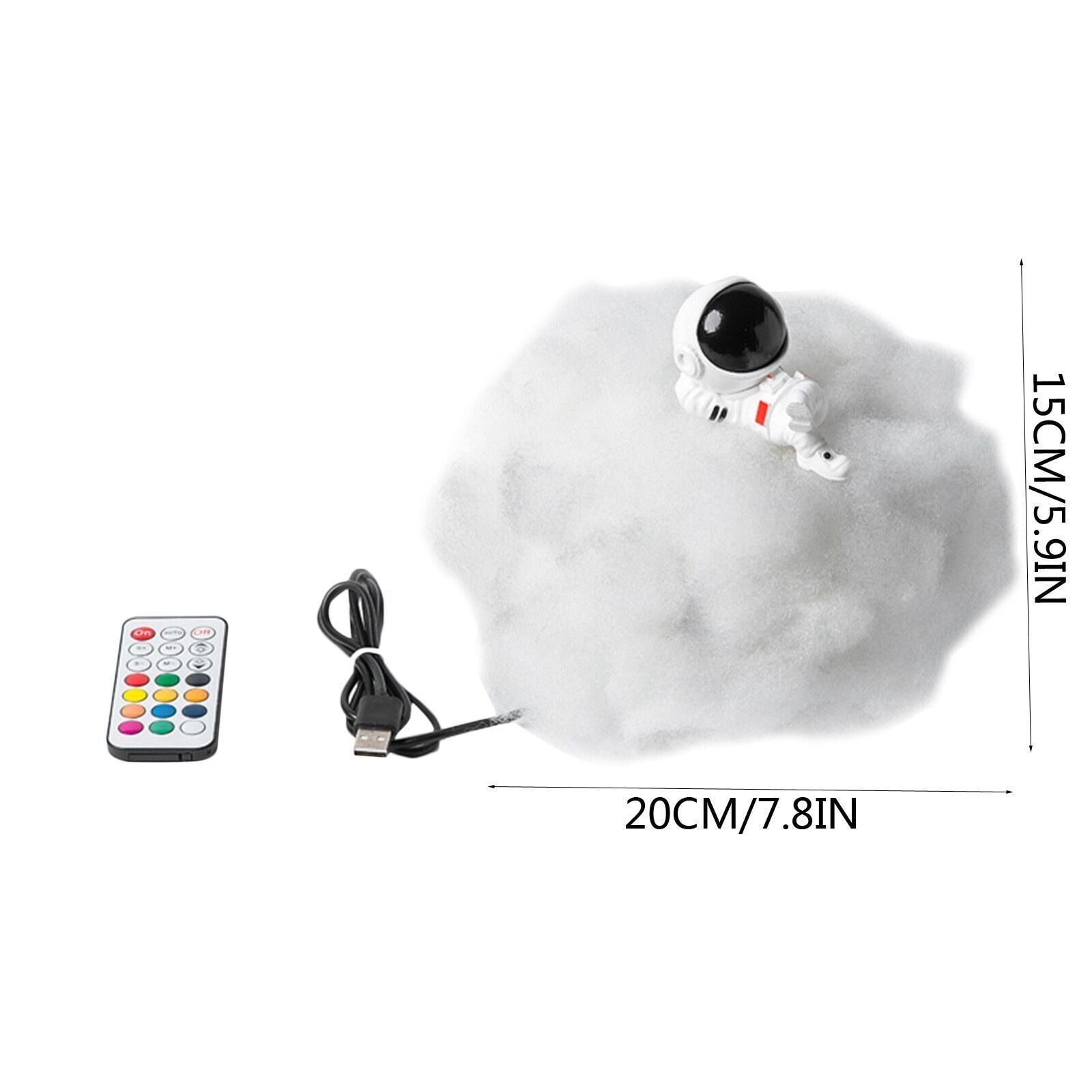 Astronaut Cloud RBG Lamp