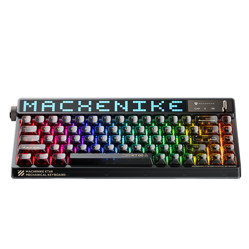 Machenike KT68 Pro Smart Screen Mechanical Keyboard