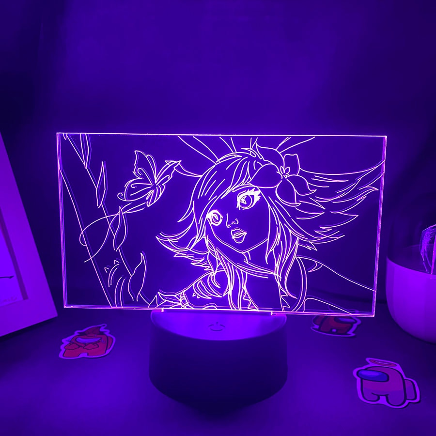 Legends Neeko The Curious Chameleon 3D Night Lights