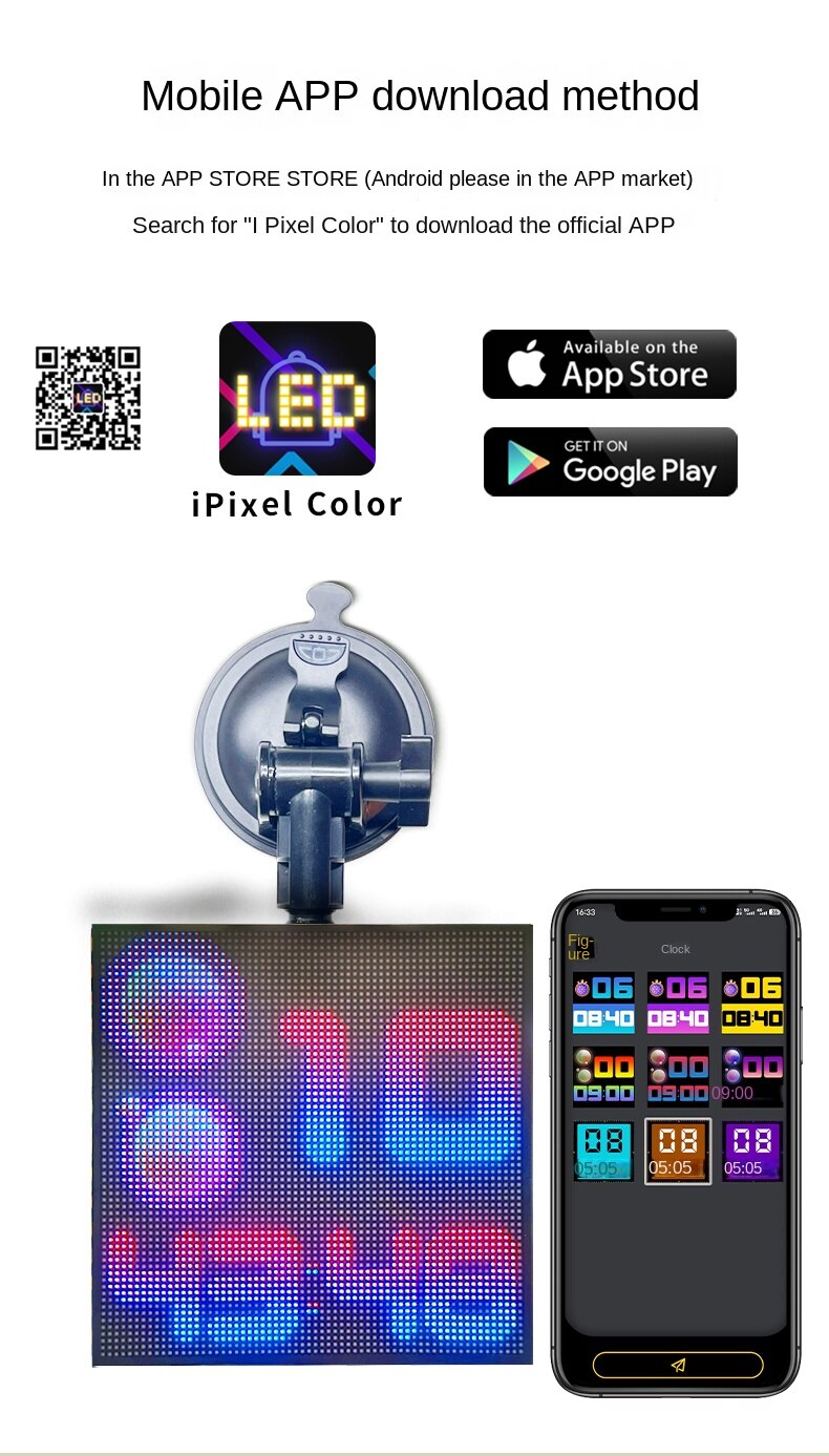 LED Matrix Pixel Art Panel